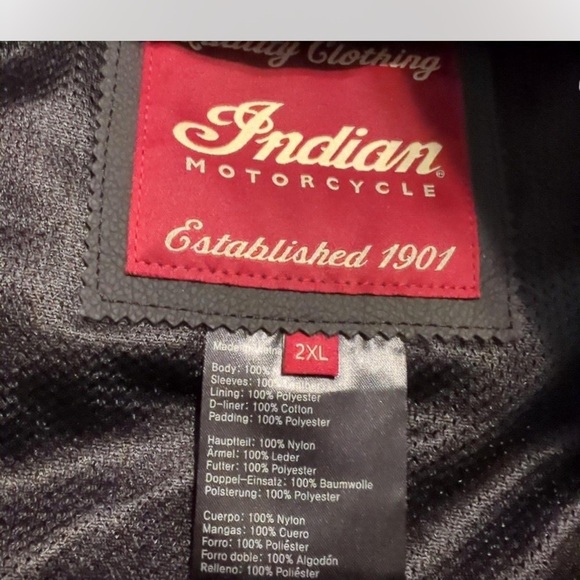 Indian Motorcycle Textile Benjamin Jacket - Picture 3 of 7